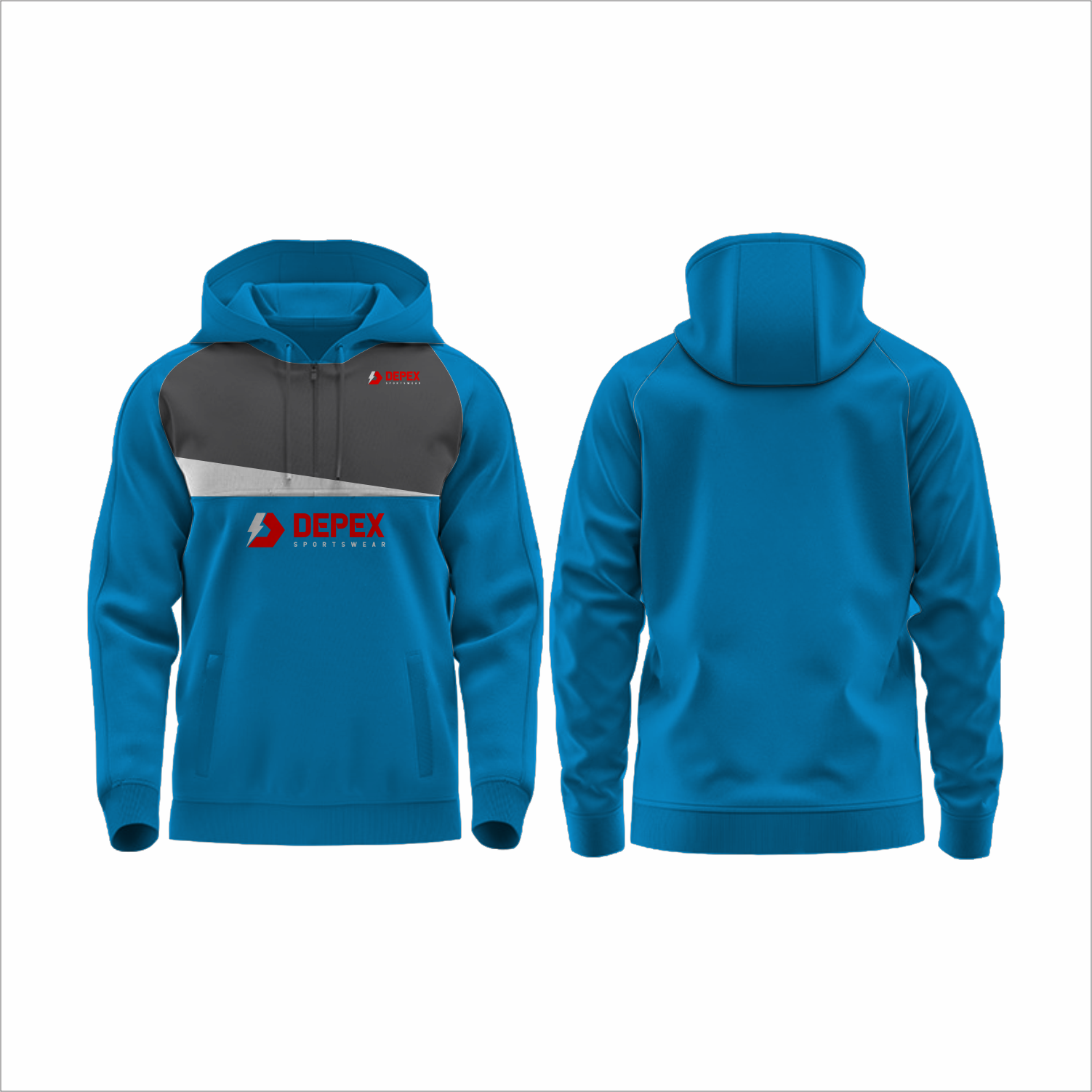 Quarter Zipper Hoodies