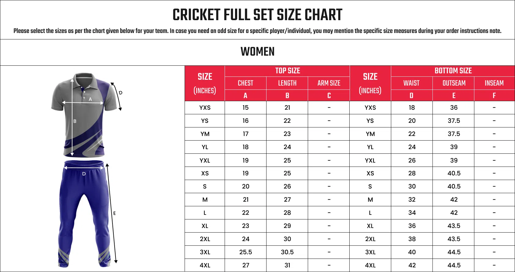 Size Guide Image 2