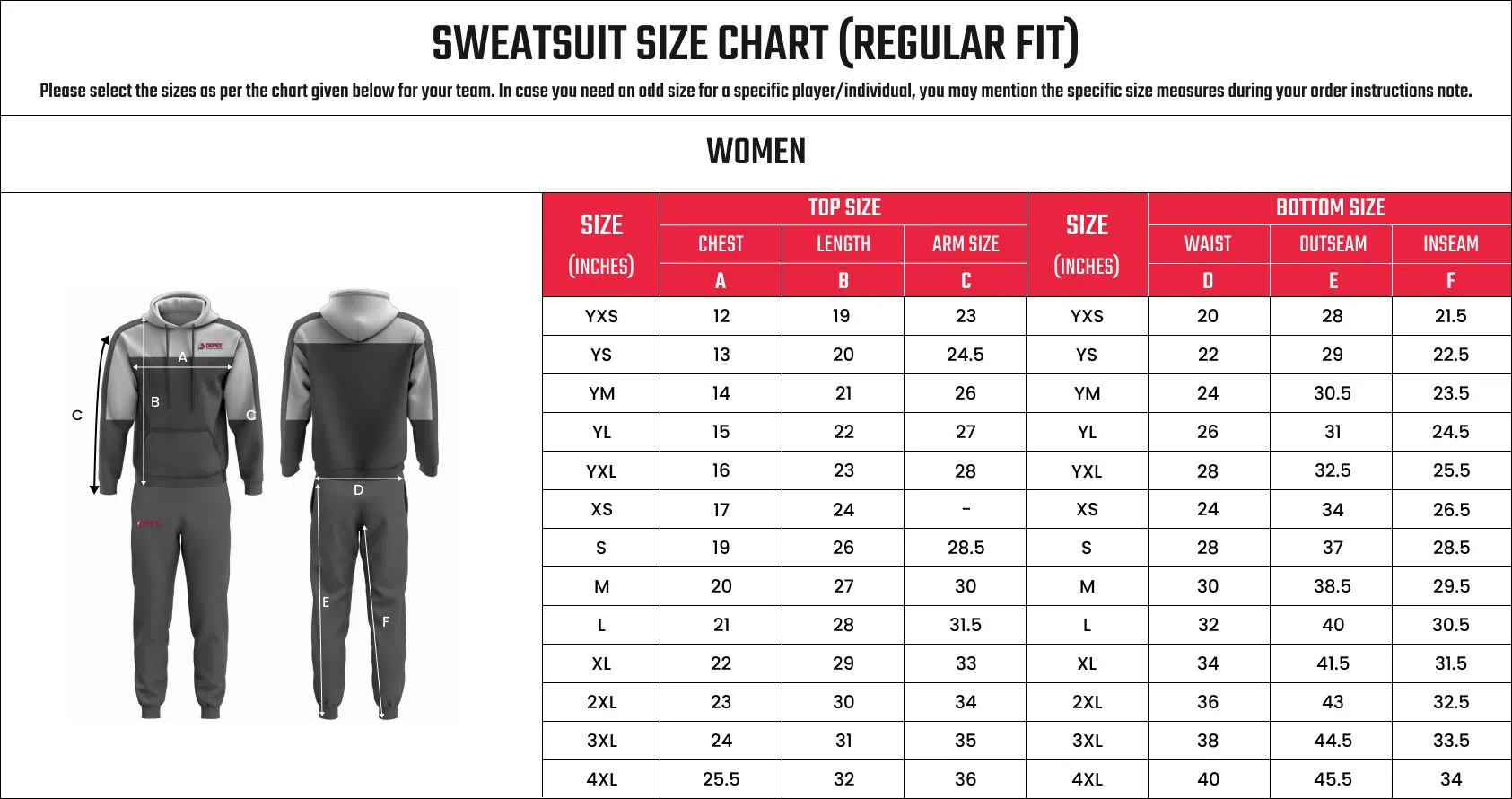 Size Guide Image 2